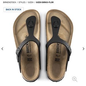 Women’s Gizeh Birkenstock’s Size 38 (8-8.5)